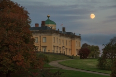 Castle Hill House By Moonlight near South Molton