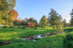 Castle Hill Gardens near South Molton in October