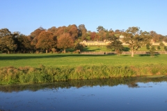 Castle Hill House and Gardens near South Molton in October