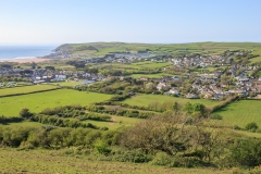 Croyde From Saunton Down in May