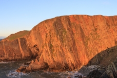 Baggy Point in the evening sun