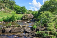 Badgworthy Water in the Doone Valley on Exmoor