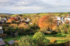 Georgeham in November -View from The Old Bakery