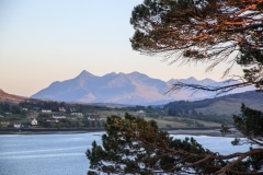 Cuillin Mountains from Portree