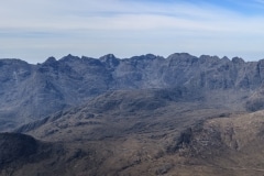 Cuillin Ridge from the summit of Bla Bheinn
