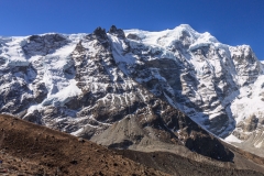 Mera Peak and the village of Khare