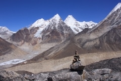 Un-named peaks near Khare