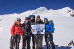 The five of us who didn't make it to the summit