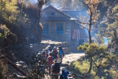 A well built home but note all the smoke. Not a healthy environment.