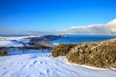 Baggy Point in the Snow