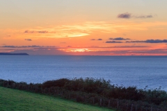 Lundy Island beyound Croyde Bay