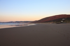 Putsborough Beach and Woolacombe Down on a November Evening