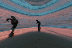 IMG_3114-36-Fisheye-of-children-in-sea-at-Putsborough