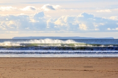Lundy Island from Woolacombe Beach