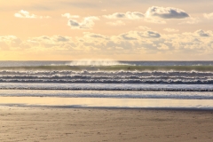 Waves on Woolacombe Beach