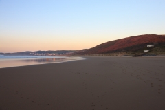 Putsborough Beach and Woolacombe Down on a November Evening