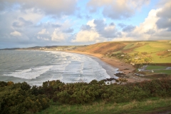 Putsborough Beach with Woolacombe in the distance