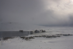 Loch Ossian and Youth Hostel