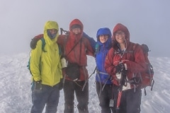 On the summit of Beinn na Lap