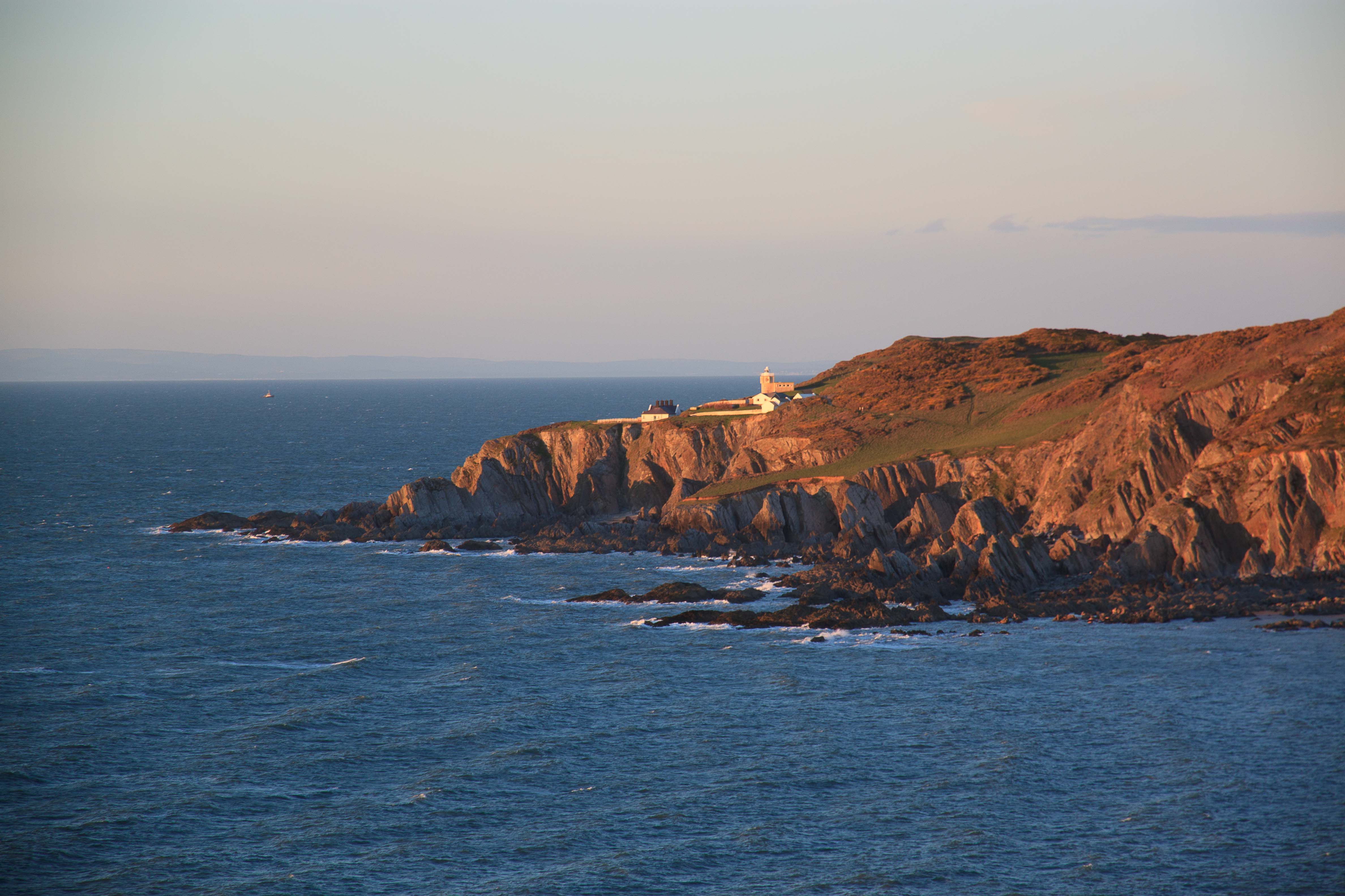 Bull Point from Morte Point. April 2015.