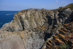 Cliffs at Bull Point (between Ilfracombe and Woolacombe)