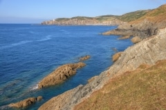 Bull Point from Morte Point, July 2018